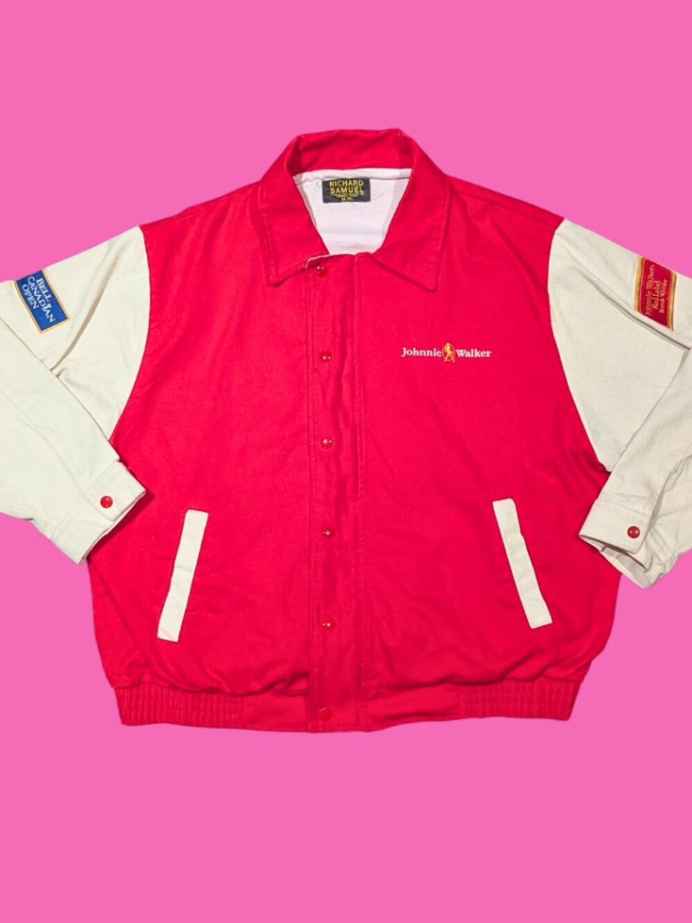 Vintage 1990's Whiskey Johnny Walker Jacket Size XL